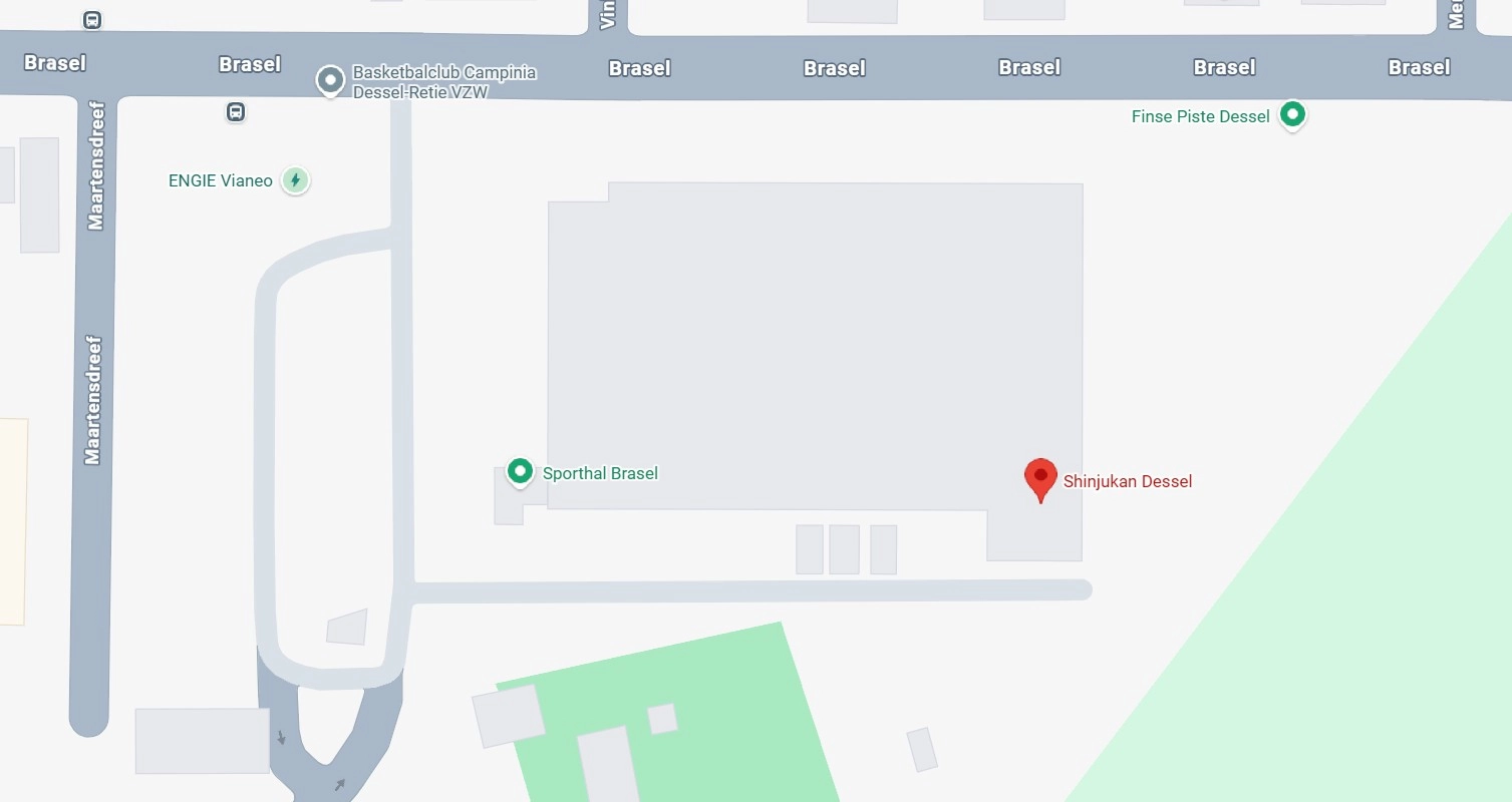 Locatie Shinjukan Dessel